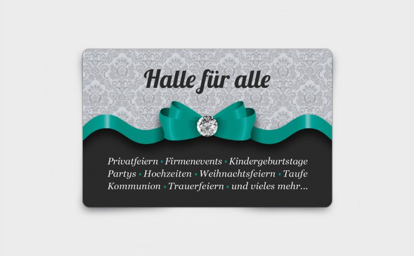 Visitenkarte /// Halle für alle